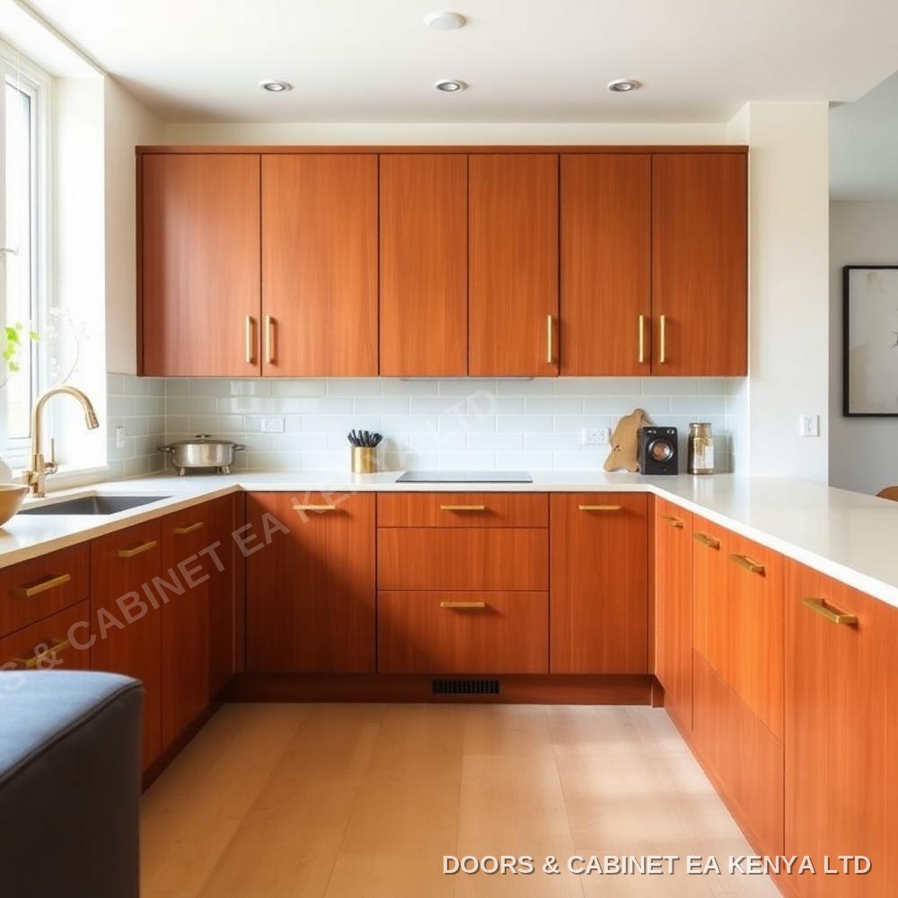 Kitchen Cabinets made by Doors and Cabinet EA, Mombasa